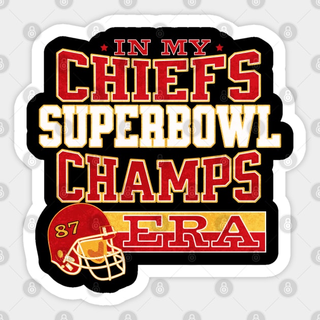 In My Chiefs Super Bowl Champs Era Sticker by Polynesian Vibes